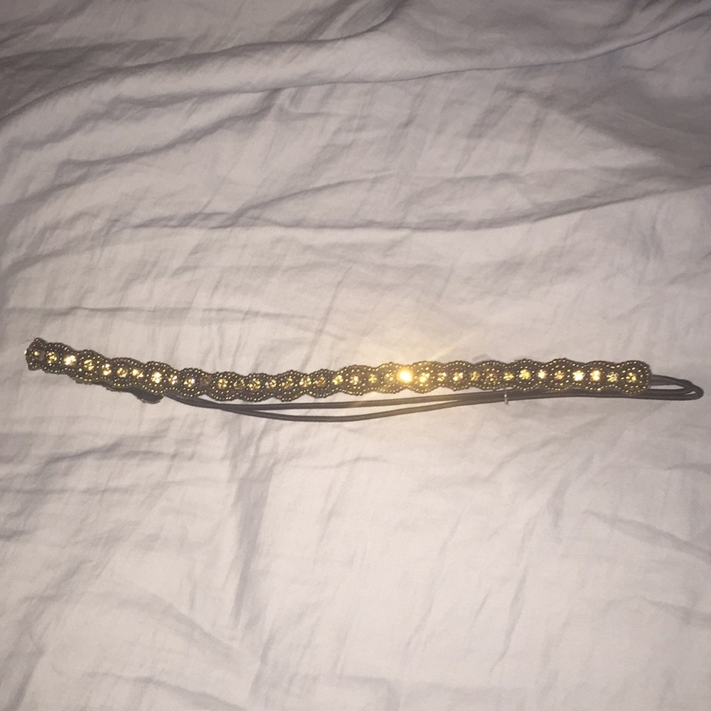 Pink Pewter headband